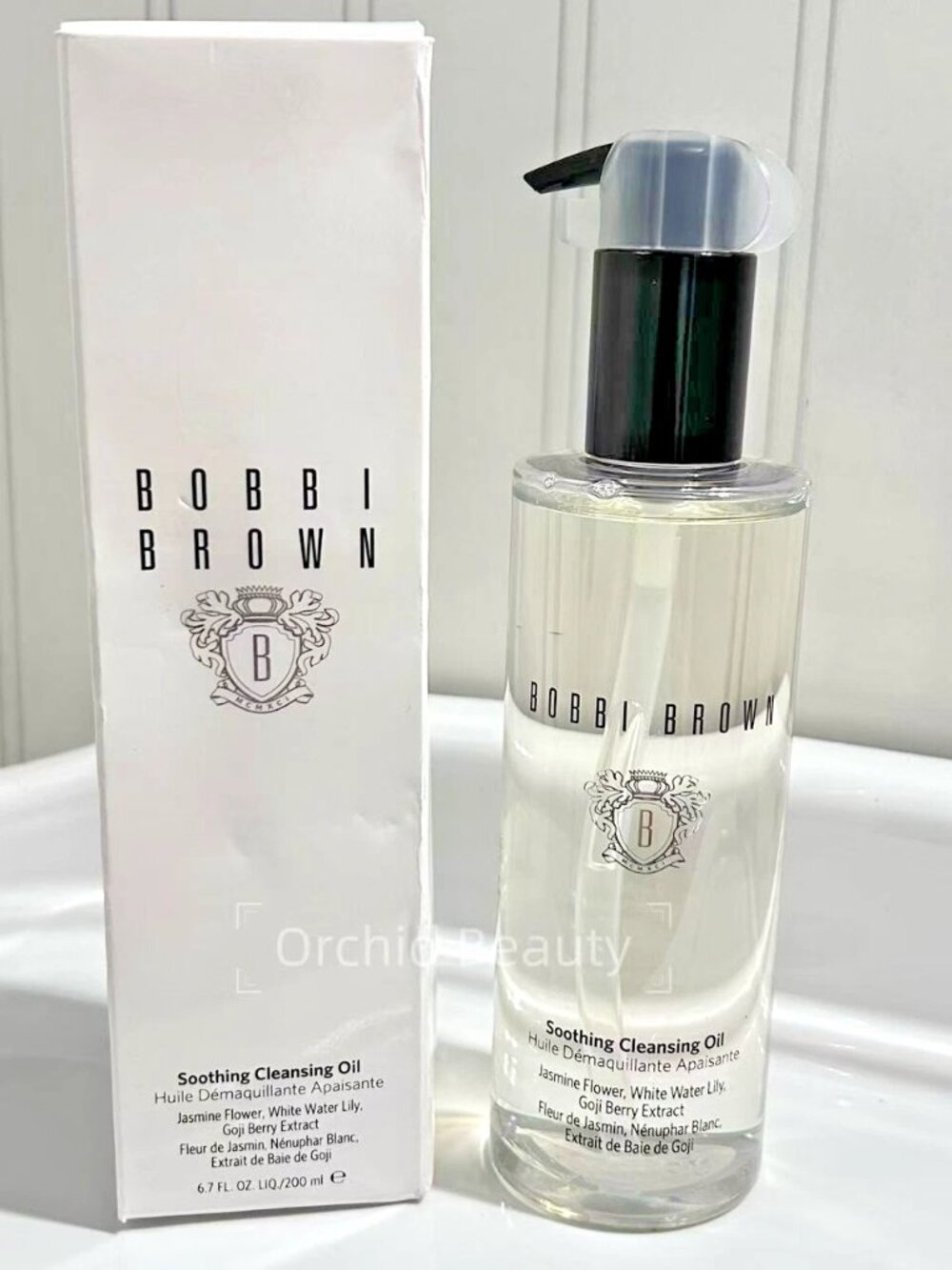 New Bobbi Brown Soothing Cleansing Oil Face Cleanser& Makeup Remover 200ml/6.7oz